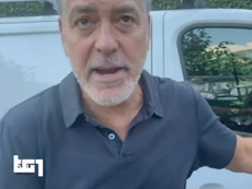 George Clooney seen helping locals in Italy after Lake Como is hit by flooding