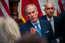Texas governor says rape and incest victims have six weeks to get abortion