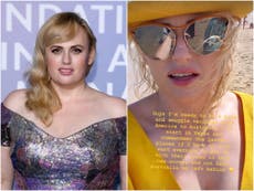 Rebel Wilson jokes she’ll ‘smuggle’ Covid vaccines to Australia from the US after criticising country’s lockdowns