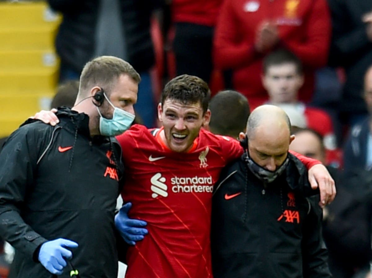 Andy Robertson reveals ligament damage from Athletic Bilbao friendly