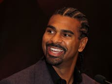 David Haye: Former world champion coming out of retirement to fight Joe Fournier