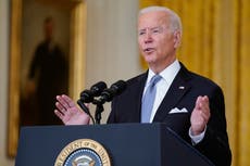 AP FACT CHECK: Biden skirts US failures in Afghan mayhem