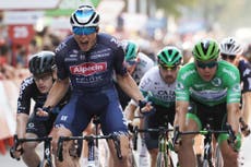 Jasper Philipsen wins Vuelta a Espana stage as Kenny Elissonde claims lead
