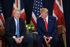 Trump and Johnson spent meeting chatting about gallbladders and space, ex-aide says