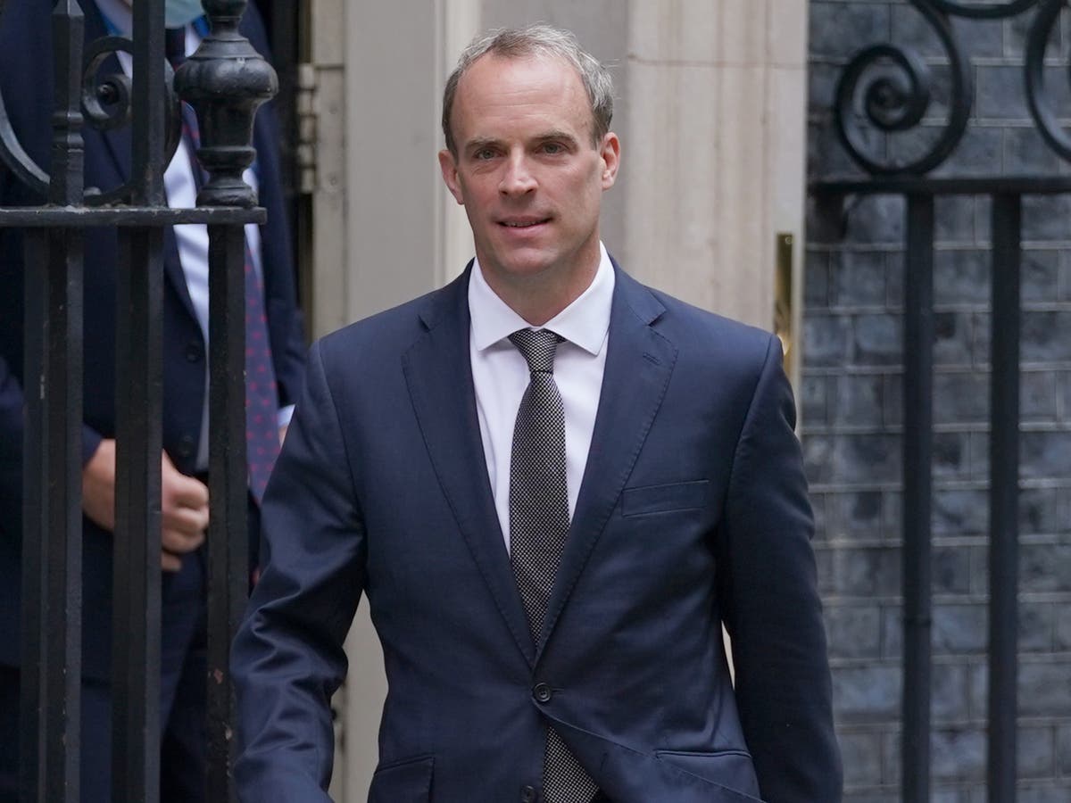 Dominic Raab accused of hypocrisy after calling British workers ‘worst idlers’