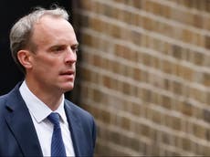 Dominic Raab dismisses calls to resign as he denies he was paddle-boarding while Kabul fell