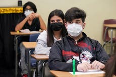 Texas and Florida see rise in child hospitalisations due to coronavirus as battles over student masking continue