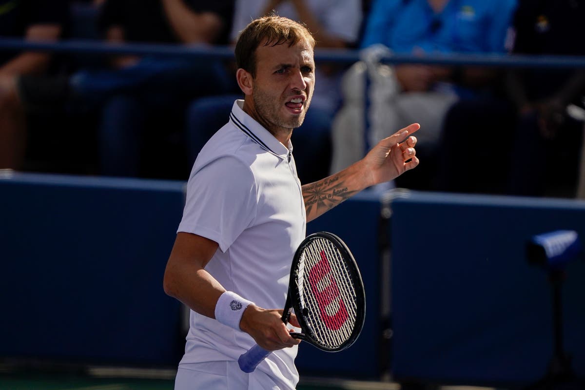 Dan Evans admits Daniil Medvedev was on a ‘different level’ after US Open defeat