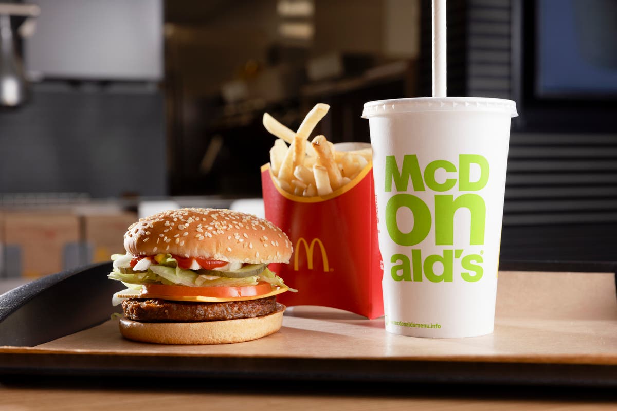McDonald’s launches first plant-based burger in UK and Ireland
