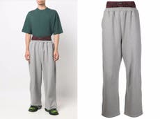 Balenciaga -bukser med ‘bokserdetaljer’ hånet: "De har gentrified sagging"