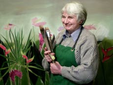 Elizabeth Blackadder: Scottish painter known for her expressive botanical paintings