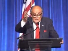 Rudy Giuliani impersonates Queen and talks about Prince Andrew in wild speech at 9/11 memorial dinner