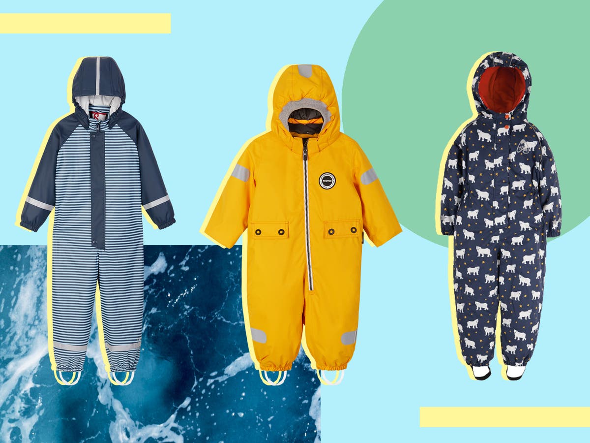 The best kids’ puddle suits for wet and windy adventures 