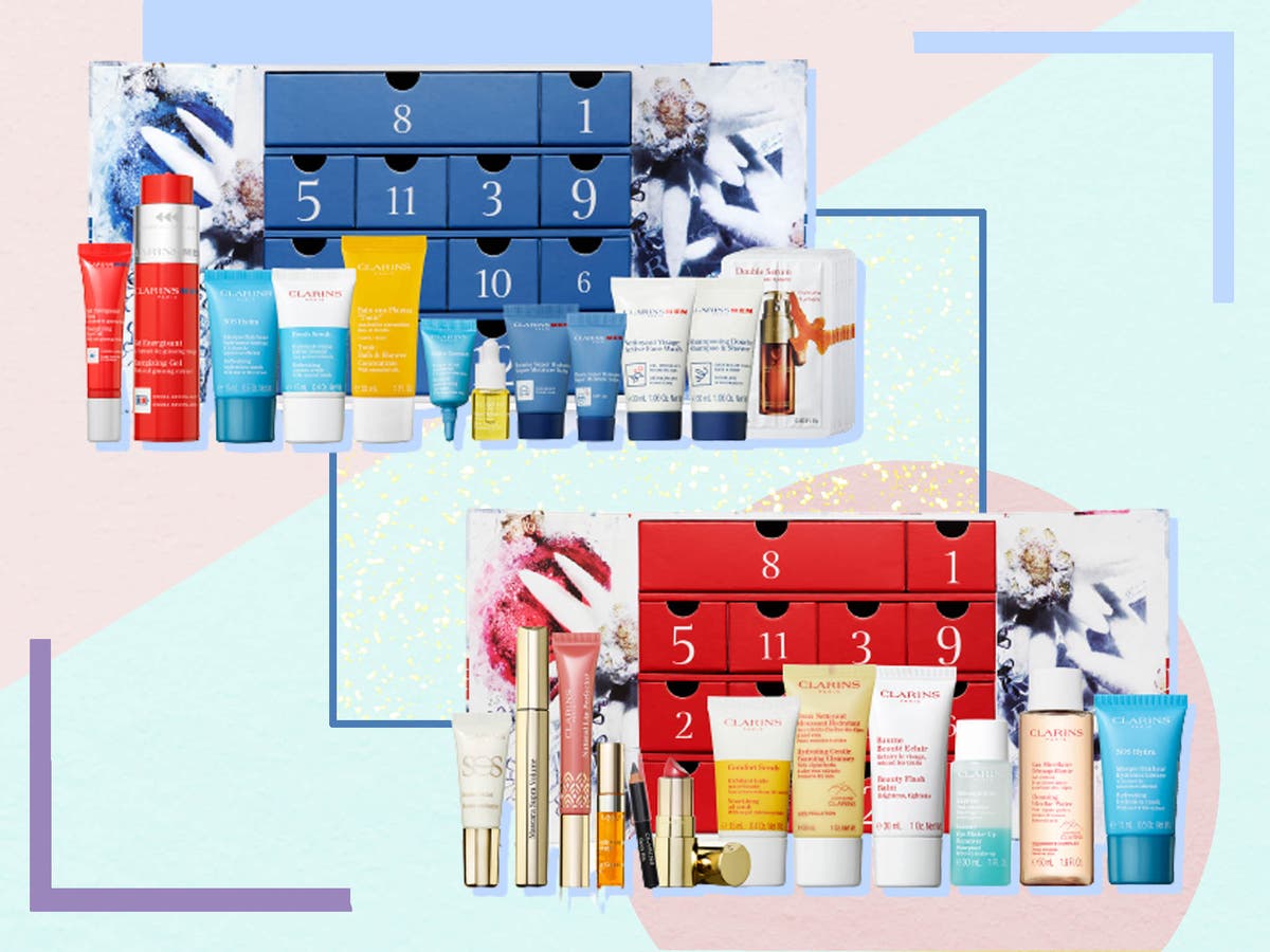 The Clarins advent calendar is full of skincare treats yule love