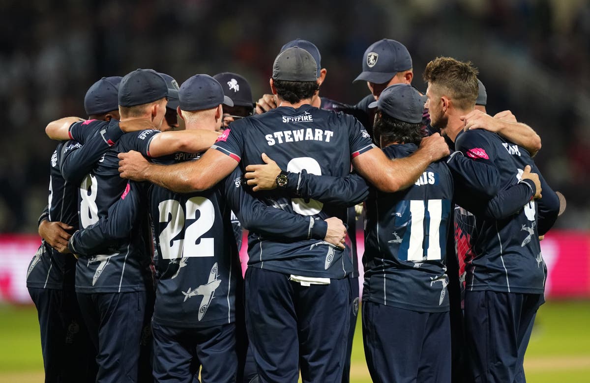 Kent crowned Vitality Blast champions after beating Somerset in eventful final