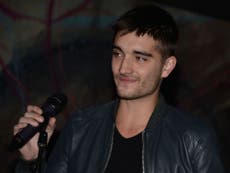The Wanted’s Tom Parker overcome with emotion on stage following cancer diagnosis