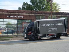 ‘Don’t get vaccinated’: Fake funeral home used to promote coronavirus shot