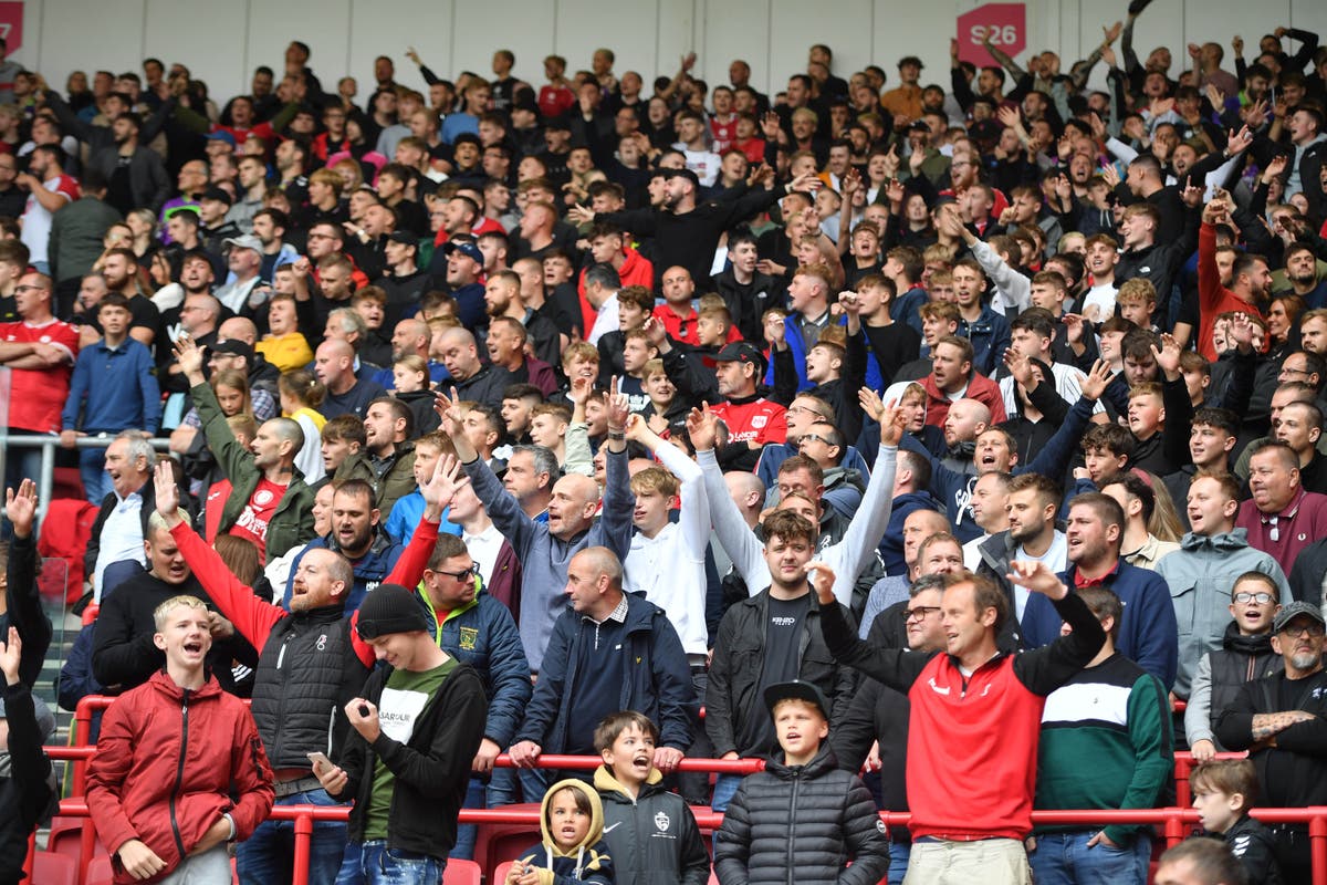Clubs in England’s top two tiers invited to offer standing areas from January