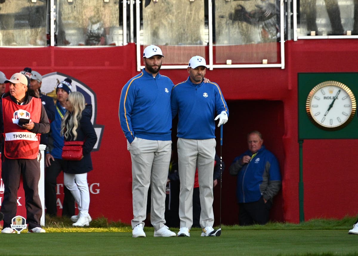 Sergio Garcia and Jon Rahm hit back after shaky Ryder Cup start