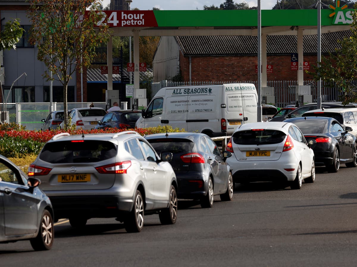 Petrol rationed over panic buying amid food shortage fears - live