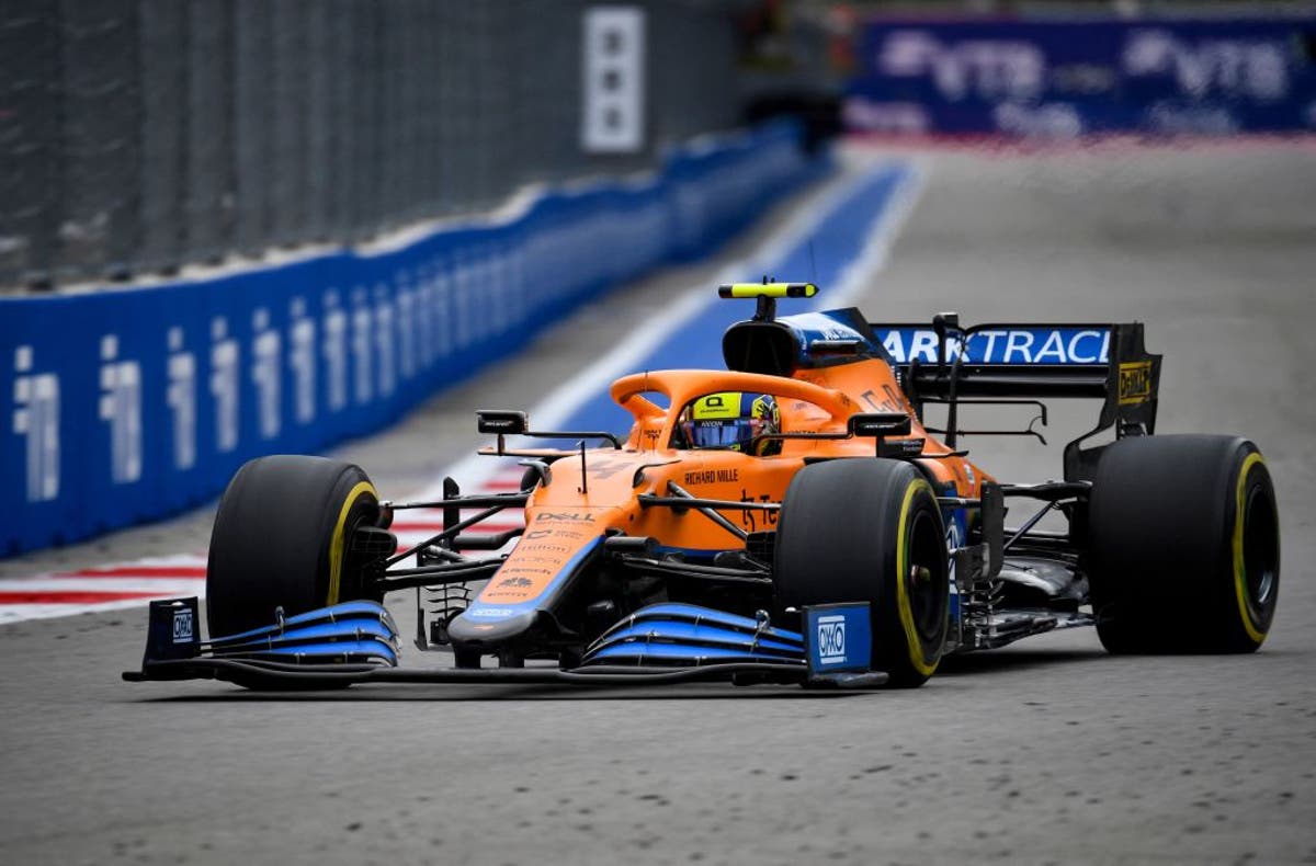 ‘Devastated’ Lando Norris in tears after rain ruins chance of winning in Russia