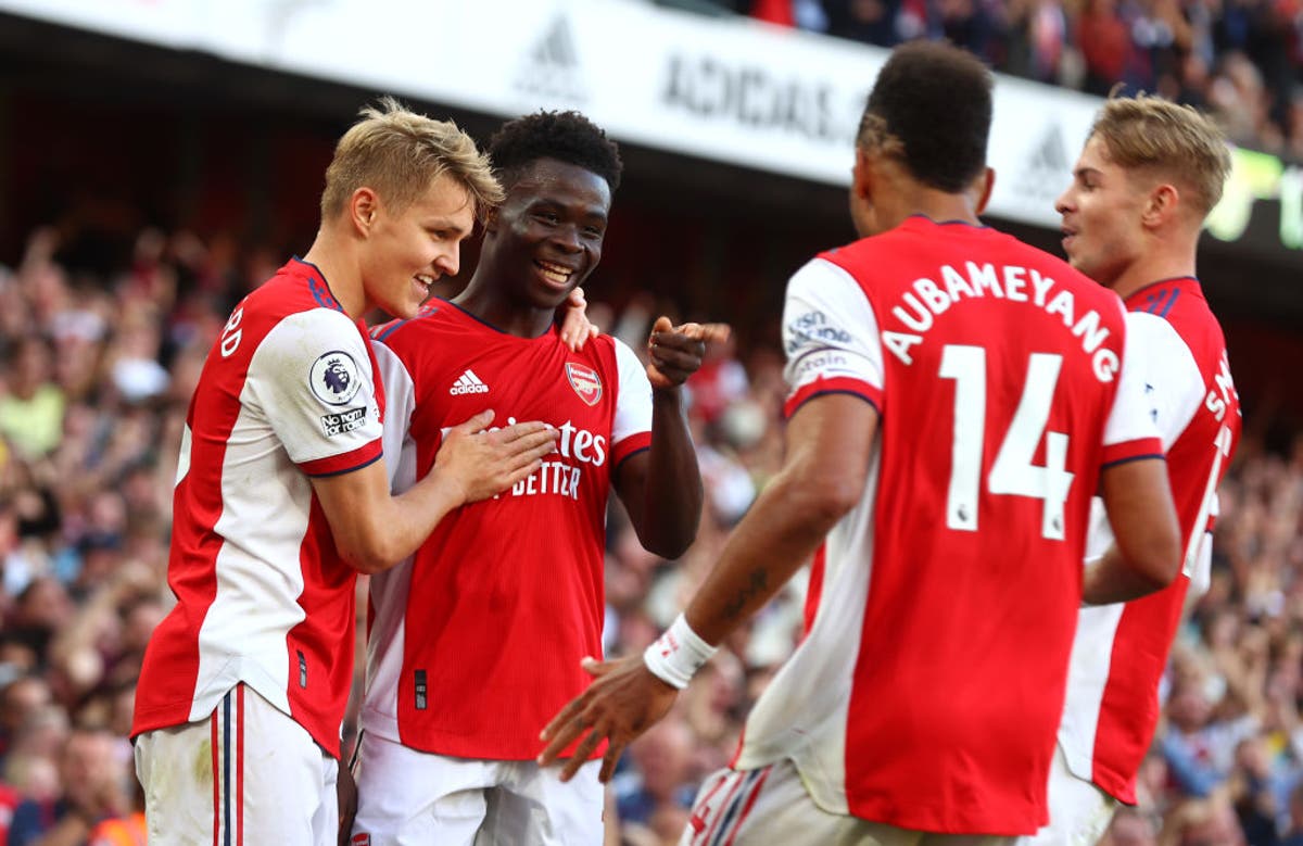 Arsenal vs Tottenham player ratings as Saka and Smith Rowe impress