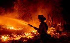 Progress made on California fire that displaced thousands