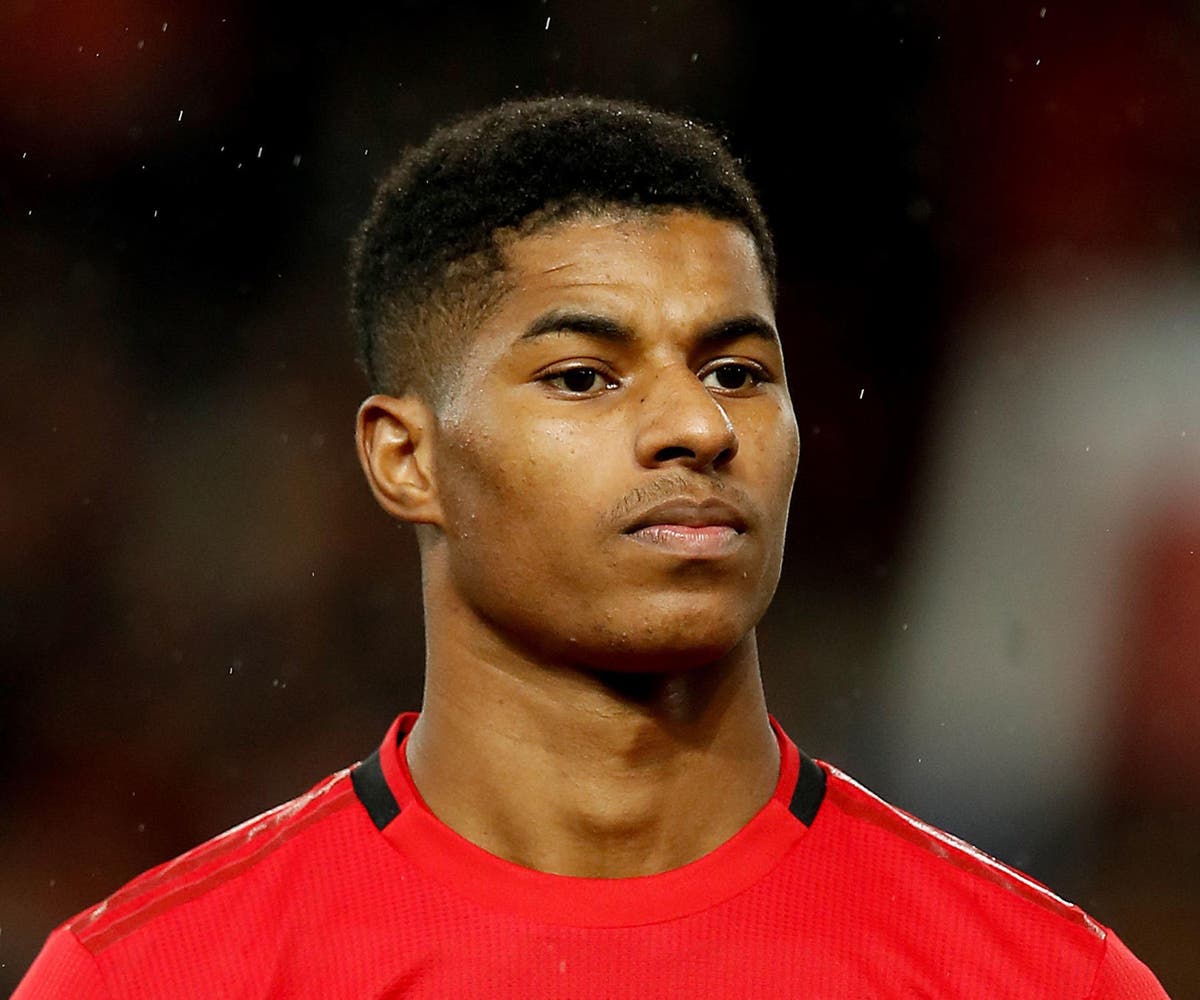 Marcus Rashford hopes to resume contact training soon after shoulder surgery