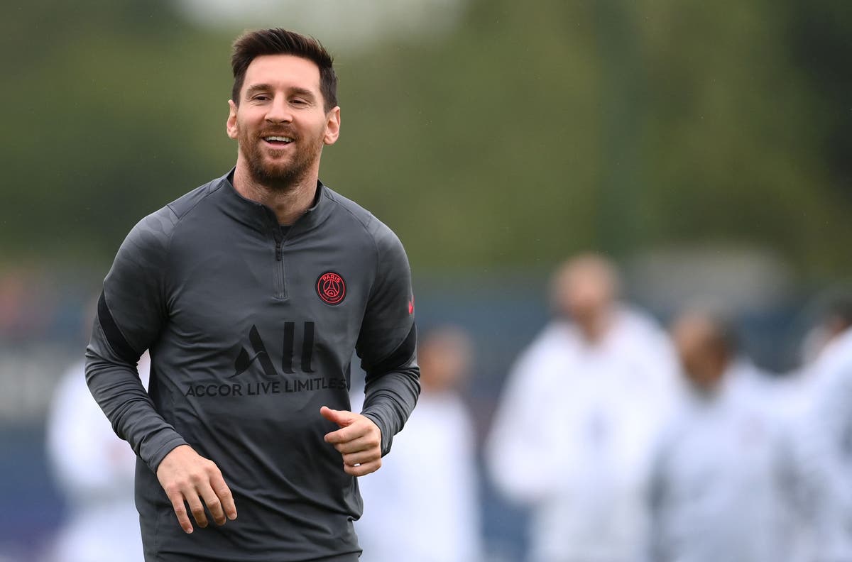 PSG receive injury boost as Lionel Messi trains ahead of Manchester City clash 