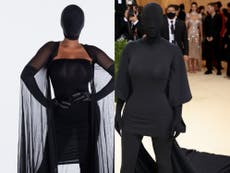 Le look Met Gala de Kim Kardashian a été transformé en costume d'Halloween