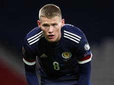 Scott McTominay ruled out of Scotland’s clash with Moldova
