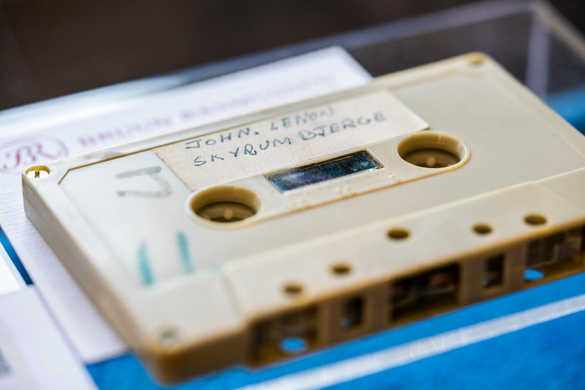 John Lennon cassette tape fetches $58,240 at Danish auction