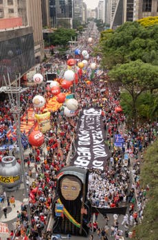 Thousands in Brazil protest Bolsonaro, seek his impeachment