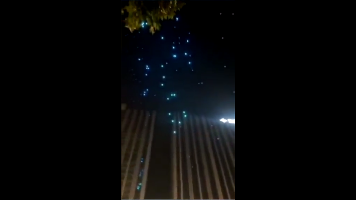Video shows drones ‘raining from sky’ in China as light show goes horribly wrong