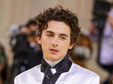 Timothee Chalamet reveals the two pieces of career advice his hero gave him