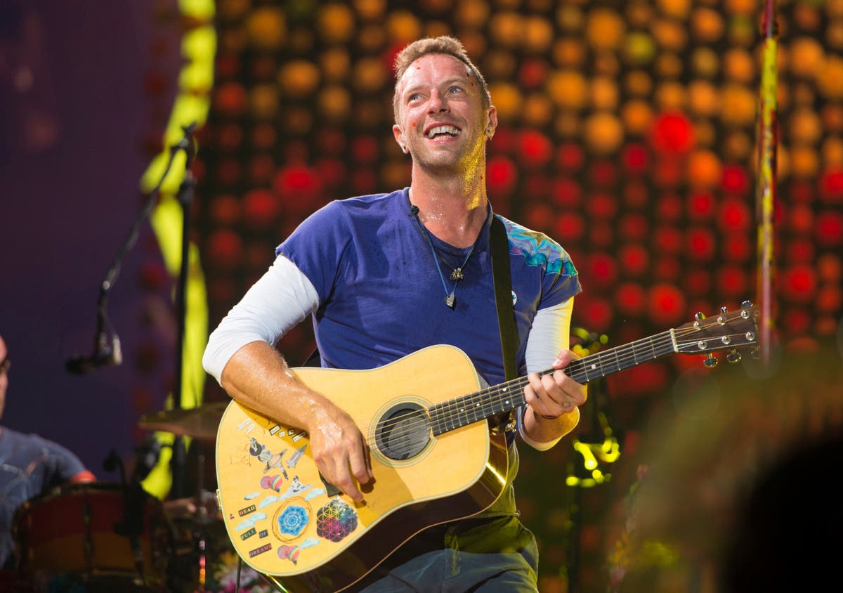Coldplay get galactic with airy album 'Music of the Spheres'