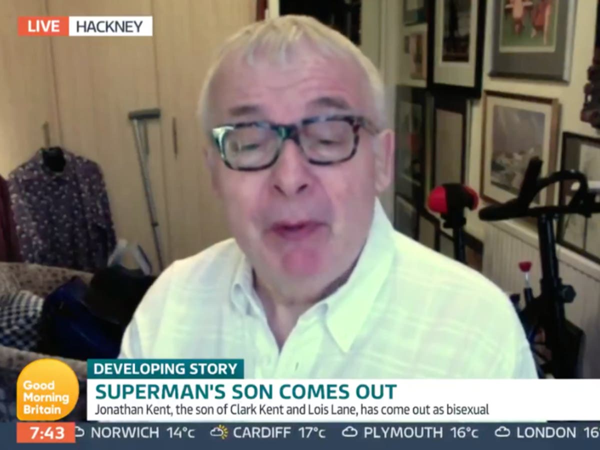 GMB criticised for inviting Biggins to discuss Superman being bisexual