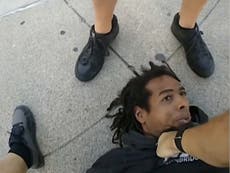 Police officer charged after video appears to show him stomp on Black man’s head