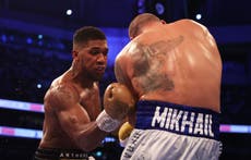 Anthony Joshua still ‘angry’ and ‘fuelled’ by Oleksandr Usyk loss