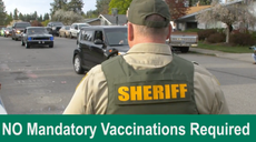 Local sheriff sparks outcry by offering jobs to cops who refuse to get vaccinated