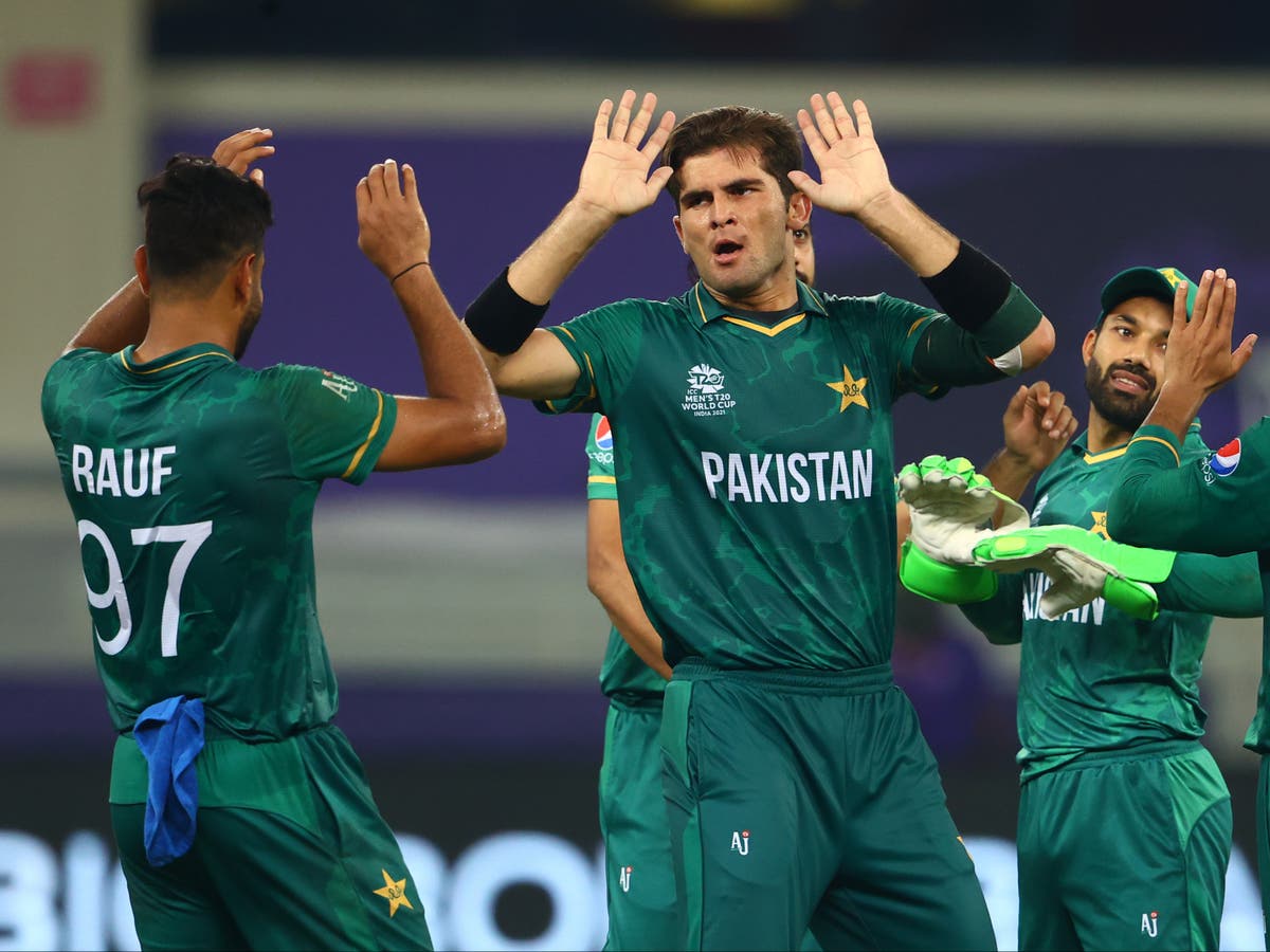 Pakistan record historic 10-wicket victory over India at T20 World Cup