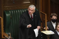 Commons speaker goes to police over Westminster cocaine use claims - 关注直播
