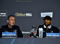 Anthony Joshua told not to discard coach ahead of Oleksandr Usyk rematch