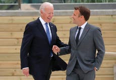 Biden vs Macron: First meeting since submarine dispute