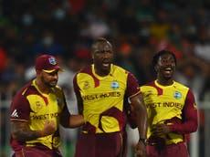 T20 World Cup: West Indies keep hopes alive with victory over Bangladesh
