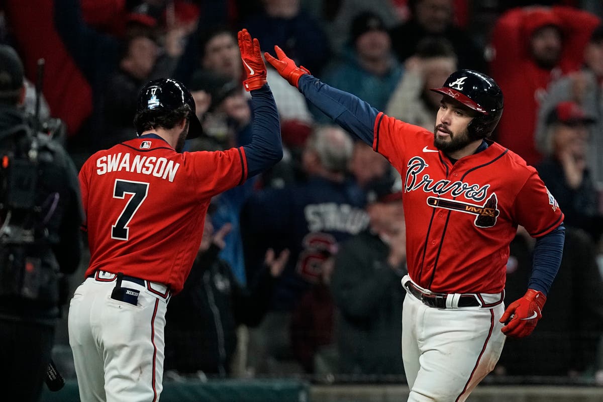 アンダーソン, Braves' 2-hitter takes 2-1 Series lead vs Astros