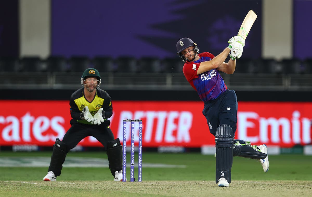 England cruise to victory over Australia to close in on T20 World Cup semi-finals
