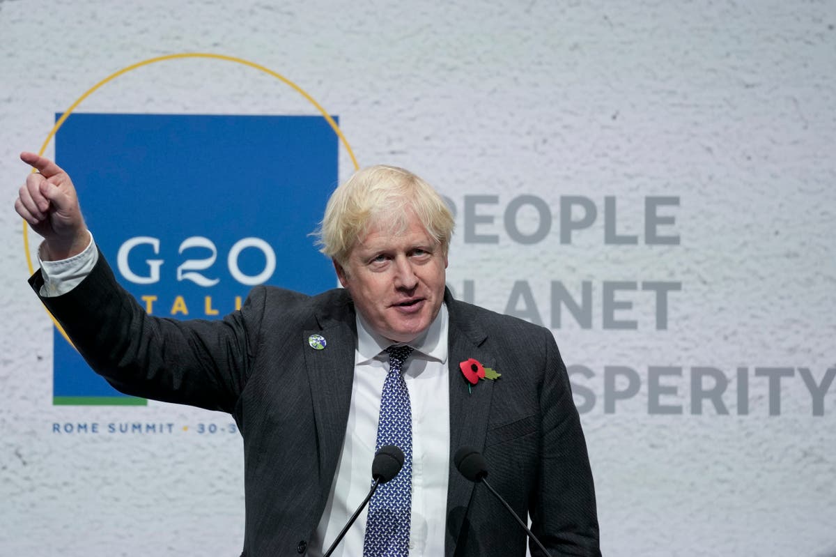 Boris Johnson warns on climate crisis: ‘If Glasgow fails, the whole thing fails’