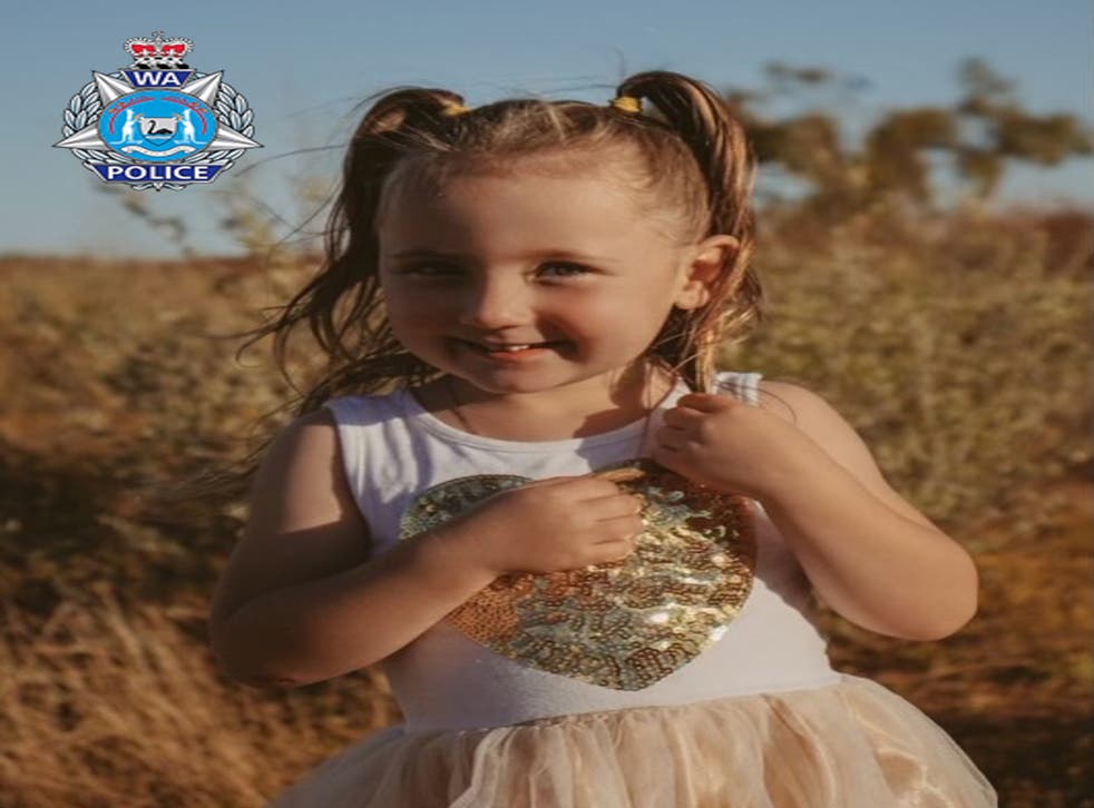 <p>An undated handout photo made available by the Western Australia Police Force shows four-year-old Cleo Smith</p>