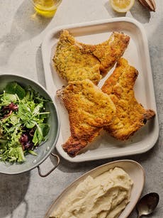 Nothing beats these crispy breaded pork chops with rosemary